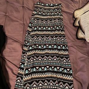Tribal Maxi Skirt